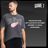 image:imageGAME 7 NHL Mens X NHL Mens Officially Licensed Graphic Short Sleeve Lightweight Classic Crew Neck Cotton TShirtBlack