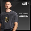 image:imageGAME 7 NHL Mens X NHL Mens Officially Licensed Graphic Short Sleeve Lightweight Classic Crew Neck Cotton TShirtBlack