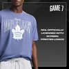 image:imageGAME 7 NHL Mens X NHL Mens Officially Licensed Graphic Short Sleeve Lightweight Classic Crew Neck Cotton TShirtBlue