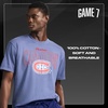 image:imageGAME 7 NHL Mens X NHL Mens Officially Licensed Graphic Short Sleeve Lightweight Classic Crew Neck Cotton TShirtBlue