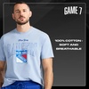 image:imageGAME 7 NHL Mens X NHL Mens Officially Licensed Graphic Short Sleeve Lightweight Classic Crew Neck Cotton TShirtBlue