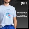image:imageGAME 7 NHL Mens X NHL Mens Officially Licensed Graphic Short Sleeve Lightweight Classic Crew Neck Cotton TShirtBlue