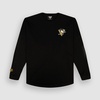image:imageGAME 7 NHL Womens X NHL Womens Officially Licensed Long Sleeve Crew Neck Cotton TShirtBlack