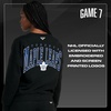 image:imageGAME 7 NHL Womens X NHL Womens Officially Licensed Long Sleeve Crew Neck Cotton TShirtBlack