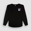 image:imageGAME 7 NHL Womens X NHL Womens Officially Licensed Long Sleeve Crew Neck Cotton TShirtBlack