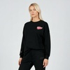 image:imageGAME 7 NHL Womens X NHL Womens Officially Licensed Long Sleeve Crew Neck Cotton TShirtBlack