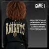image:imageGAME 7 NHL Womens X NHL Womens Officially Licensed Long Sleeve Crew Neck Cotton TShirtBlack