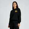 image:imageGAME 7 NHL Womens X NHL Womens Officially Licensed Long Sleeve Crew Neck Cotton TShirtBlack