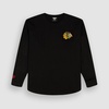 image:imageGAME 7 NHL Womens X NHL Womens Officially Licensed Long Sleeve Crew Neck Cotton TShirtBlack