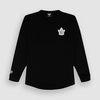 image:imageGAME 7 NHL Womens X NHL Womens Officially Licensed Long Sleeve Crew Neck Cotton TShirtBlack