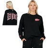 image:imageGAME 7 NHL Womens X NHL Womens Officially Licensed Long Sleeve Crew Neck Cotton TShirtBlack