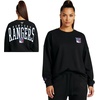 image:imageGAME 7 NHL Womens X NHL Womens Officially Licensed Long Sleeve Crew Neck Cotton TShirtBlack