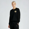image:imageGAME 7 NHL Womens X NHL Womens Officially Licensed Long Sleeve Crew Neck Cotton TShirtBlack