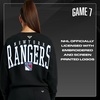 image:imageGAME 7 NHL Womens X NHL Womens Officially Licensed Long Sleeve Crew Neck Cotton TShirtBlack