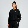 image:imageGAME 7 NHL Womens X NHL Womens Officially Licensed Long Sleeve Crew Neck Cotton TShirtBlack