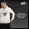 image:imageGAME 7 NHL mens Game 7 X Nhl Mens Officially Licensed Long Sleeve Pullover Hoodie Fleece SweatshirtOatmeal