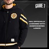 image:imageGAME 7 NHL mens X Nhl Mens Officially Licensed Long Sleeve Zip Up Hooded Fleece SweatshirtBlack