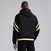 image:imageGAME 7 NHL mens X Nhl Mens Officially Licensed Long Sleeve Zip Up Hooded Fleece SweatshirtBlack