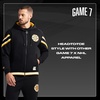 image:imageGAME 7 NHL mens X Nhl Mens Officially Licensed Long Sleeve Zip Up Hooded Fleece SweatshirtBlack