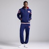 image:imageGAME 7 NHL mens X Nhl Mens Officially Licensed Long Sleeve Zip Up Hooded Fleece SweatshirtBlue