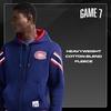 image:imageGAME 7 NHL mens X Nhl Mens Officially Licensed Long Sleeve Zip Up Hooded Fleece SweatshirtBlue