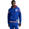 image:imageGAME 7 NHL mens X Nhl Mens Officially Licensed Long Sleeve Zip Up Hooded Fleece SweatshirtBlue