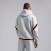 image:imageGAME 7 NHL mens X Nhl Mens Officially Licensed Long Sleeve Zip Up Hooded Fleece SweatshirtHeather Grey