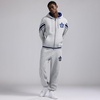 image:imageGAME 7 NHL mens X Nhl Mens Officially Licensed Long Sleeve Zip Up Hooded Fleece SweatshirtHeather Grey