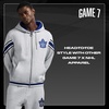 image:imageGAME 7 NHL mens X Nhl Mens Officially Licensed Long Sleeve Zip Up Hooded Fleece SweatshirtHeather Grey