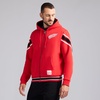 image:imageGAME 7 NHL mens X Nhl Mens Officially Licensed Long Sleeve Zip Up Hooded Fleece SweatshirtRed