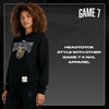 image:imageGAME 7 NHL womens X Nhl Womens Officially Licensed Long Sleeve Pullover Hoodie Fleece SweatshirtBlack