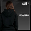 image:imageGAME 7 NHL womens X Nhl Womens Officially Licensed Long Sleeve Pullover Hoodie Fleece SweatshirtBlack