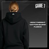 image:imageGAME 7 NHL womens X Nhl Womens Officially Licensed Long Sleeve Pullover Hoodie Fleece SweatshirtBlack