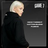 image:imageGAME 7 NHL womens X Nhl Womens Officially Licensed Long Sleeve Pullover Hoodie Fleece SweatshirtBlack