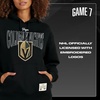 image:imageGAME 7 NHL womens X Nhl Womens Officially Licensed Long Sleeve Pullover Hoodie Fleece SweatshirtBlack