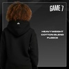 image:imageGAME 7 NHL womens X Nhl Womens Officially Licensed Long Sleeve Pullover Hoodie Fleece SweatshirtBlack