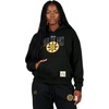 image:imageGAME 7 NHL womens X Nhl Womens Officially Licensed Long Sleeve Pullover Hoodie Fleece SweatshirtBlack