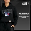 image:imageGAME 7 NHL womens X Nhl Womens Officially Licensed Long Sleeve Pullover Hoodie Fleece SweatshirtBlack