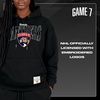 image:imageGAME 7 NHL womens X Nhl Womens Officially Licensed Long Sleeve Pullover Hoodie Fleece SweatshirtBlack