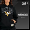 image:imageGAME 7 NHL womens X Nhl Womens Officially Licensed Long Sleeve Pullover Hoodie Fleece SweatshirtBlack