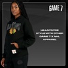 image:imageGAME 7 NHL womens X Nhl Womens Officially Licensed Long Sleeve Pullover Hoodie Fleece SweatshirtBlack