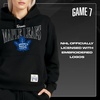 image:imageGAME 7 NHL womens X Nhl Womens Officially Licensed Long Sleeve Pullover Hoodie Fleece SweatshirtBlack