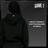 image:imageGAME 7 NHL womens X Nhl Womens Officially Licensed Long Sleeve Pullover Hoodie Fleece SweatshirtBlack