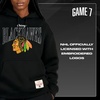 image:imageGAME 7 NHL womens X Nhl Womens Officially Licensed Long Sleeve Pullover Hoodie Fleece SweatshirtBlack
