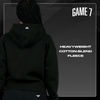 image:imageGAME 7 NHL womens X Nhl Womens Officially Licensed Long Sleeve Pullover Hoodie Fleece SweatshirtBlack