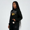 image:imageGAME 7 NHL womens X Nhl Womens Officially Licensed Long Sleeve Pullover Hoodie Fleece SweatshirtBlack