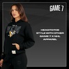 image:imageGAME 7 NHL womens X Nhl Womens Officially Licensed Long Sleeve Pullover Hoodie Fleece SweatshirtBlack