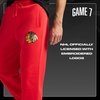 image:imageGAME 7 x NHL Mens Officially Licensed Casual Jogger Fleece Sweatpants with PocketsChicago Blackhawks
