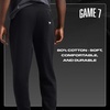 image:imageGame 7 NHL Mens Game 7 X NHL Mens Officially Licensed Casual Slim Jogger Fleece Sweatpants with PocketsBlack