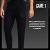 image:imageGame 7 NHL Mens Game 7 X NHL Mens Officially Licensed Casual Slim Jogger Fleece Sweatpants with PocketsBlack